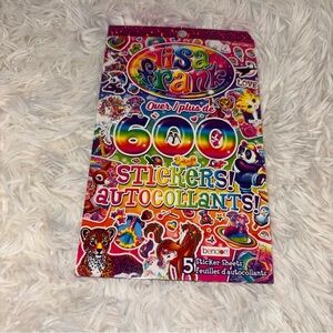 Lisa Frank Rainbow 600+ Sticker Collection - Multicolor